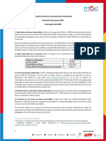 Pasos y Hallazgos Resultados Venezuela 2024. VFF