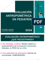 Evaluación Antropométrica Pediatría