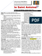 Chorale Saint Antoine: Dimanche, Le 12 Février 2023 - 6eme Dimanche Du T. O. Année A-Messe de 09h00