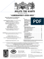 Hackmaster Annihilate The Giants Battlesheet Appendix