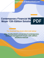 Immediate Download Contemporary Financial Management Moyer 12th Edition Solutions Manual All Chapters