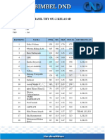 Rangking Try Out-2 6D