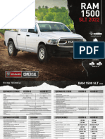 Ram 1500 SLT 2022 Ficha Tecnica