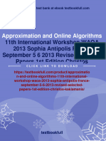 Approximation and Online Algorithms