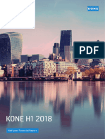 KONE H1 2018 Half-Year Financial Report Tcm17-74764