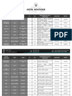 Características Hotel Boutique