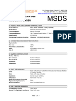 MSDS Rice Bran Powder