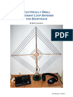 Electrically Small Resonant Loop For Shortwave