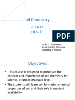 Soil Chemistry Lecture Notes 2022