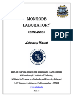 MongoDB (BDSL456B) Manual