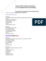 Tamilnadu Samacheer Kalvi 12th Accountancy Solutions Chapter 10 Computerised Accounting System