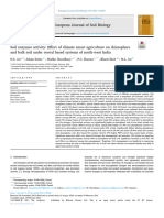 Soil Enzymes Activity Effect of Climate Smart Agriculture On Rhizosphere and Bulk Soil Under Cereal Based Systems of North-West India