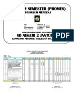 Program Semester Kelas 4 Kumer