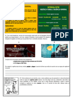 Atividade Plus Português 9º Ano