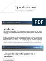 5.0 Mejora de Procesos