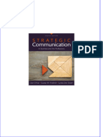 Strategic Communication in Business and The Professions Eighth Edition All Chapter Instant Download