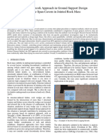 ATS2022 - Discrete Fracture Network in Ground Support Design Optimisation