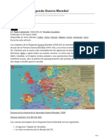 Causas de La Segunda Guerra Mundial