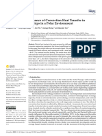 Analysis of The Influence of Convection Heat Trans