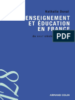 Histoire de L - Enseignement Et Éducation en France ARMAND COLIN