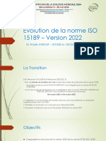 J2 - Workshop 1 - Evolution de La Norme ISO 15189