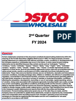 Costco Investor Relations Presentation Q2-Fy-24