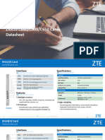 ZXA10 C680 - C600 - C650 Cards Datasheet For Antel