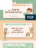 Informal Letter Writing Slides 2023 V2