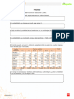 Ficha Complementaria 2° Medio Unidad Probabilidad y Estadpsitica. Probabilidad