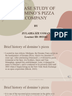 A Case Study of Domino's Pizza Company