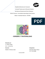 Trabajo de Cerebro y Racionalidad