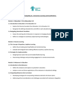 Education 5.0 Course Structure