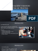 Evaluación y Manejo Inicial Al Trauma