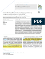 Intensive Forestry and Biodiversity-Use of Poplar Plantation by Woodpecker in A Lowland Area of Northern Italy 2021