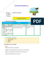 D4 A1 SESION Las Plantas Tienen Vida