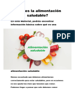 Qué Es La Alimentación Saludable