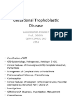 Gestational Trophoblastc Tumours