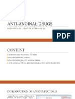 Anti - Anginal and Other Anti Ischaemic Drugs