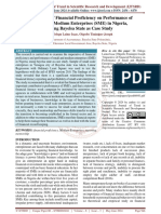 Imparative of Financial Proficiency On Performance of Small and Medium Enterprises SME in Nigeria, Using Bayelsa State As Case Study