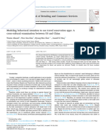 Modeling Behavioral Intention To Use Travel Reservation Apps: A Cross-Cultural Examination Between US and China