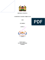 Plumbing Level 5 Curriculum