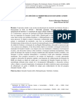 Admin, Journal Manager, METROPOLIZAÇÃO E DINÂMICAS TERRITORIAIS EM SENADOR CANEDO (GO)