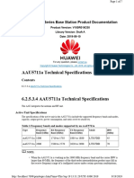 AAU5711a (2600Mhz) Technical Specifications