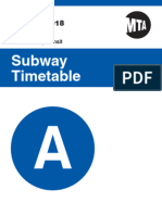 A Train Timetable