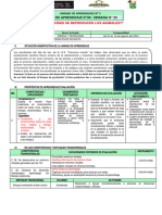 SESION DE APRENDIZAJE N°30 - Unidad 5