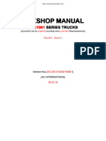 JAC HFC1061 Series Trucks Workshop Manual (Equiped With EQB125)