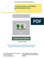 Get Psicología para Juristas 1st Edition Miguel Clemente Díaz Free All Chapters