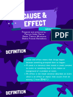 Cause and Effect