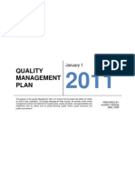 Quality Management Plan