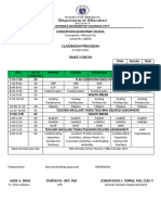 Classroom Program Sy 2024 2025